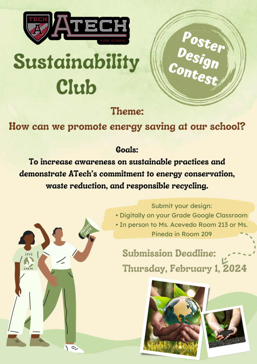 A-Tech Sustainability Club Poster Contest